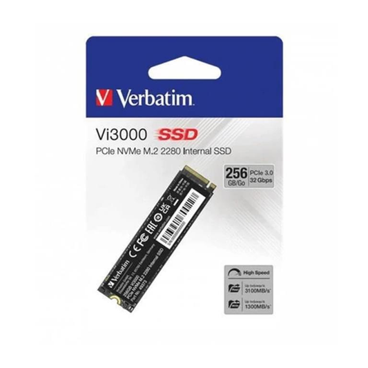 Verbatim Vi3000 M.2 2280 PCIe Gen 3x4 NVMe Internal SSD
