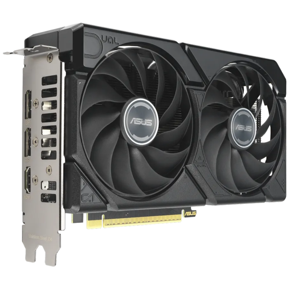 ASUS Dual Radeon RX 9060 XT 8GB GDDR6 Graphics Card