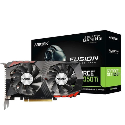 Arktek Nvidia GTX 1050 Ti 4GB GDDR5 Graphics Card