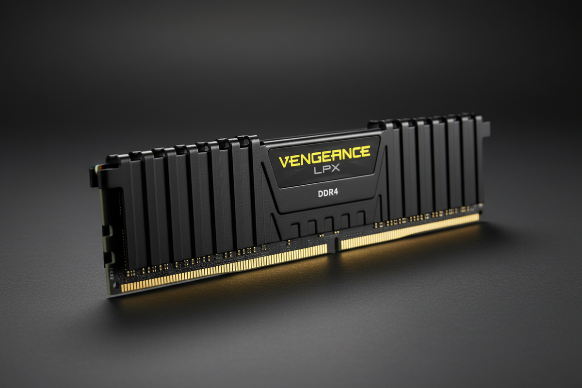 Corsair Vengeance LPX DDR4 3200MHz Desktop RAM — 8GB / 16GB | CL16 | XMP 2.0 | Black