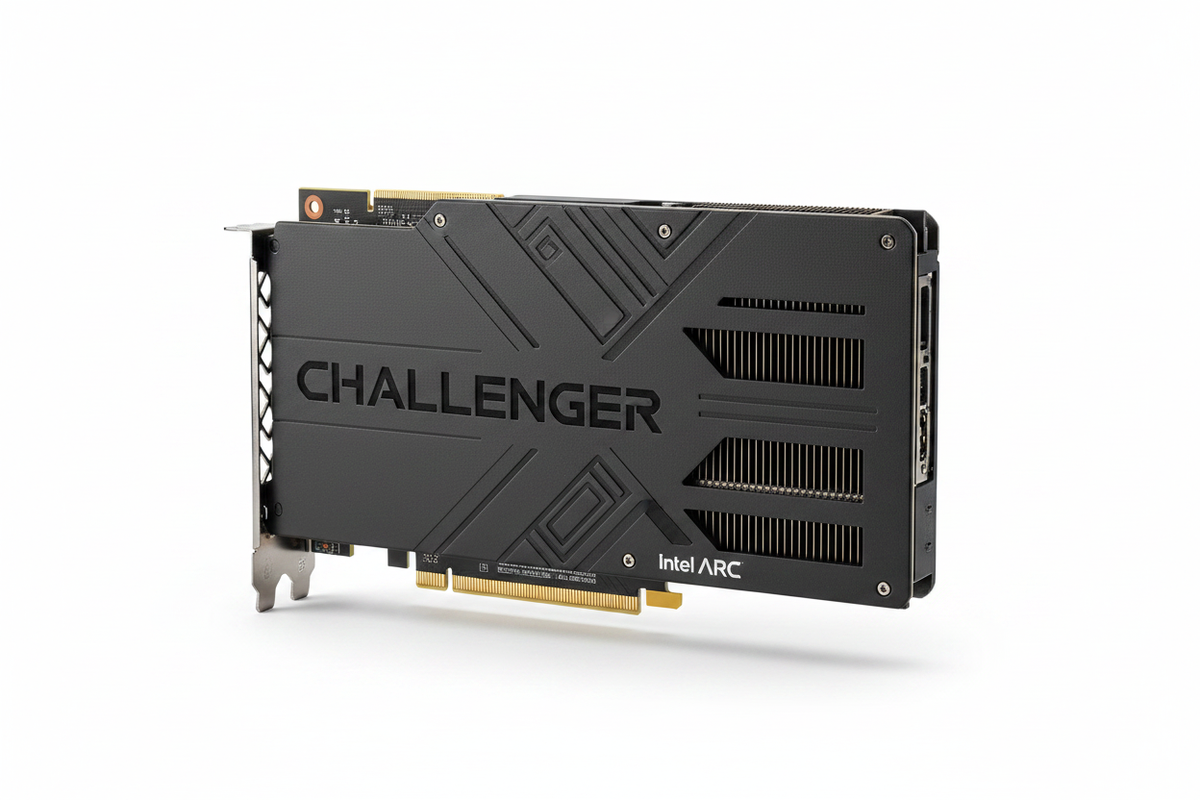ASRock B580 Backplate 3/4 Studio