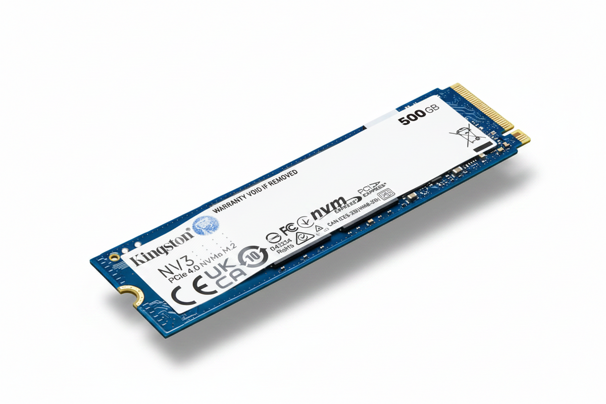 Kingston NV3 500GB M.2 2280 PCIe 4.0 NVMe Internal SSD — Up to 6,000 MB/s Read | SNV3S/500G