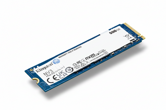 Kingston NV3 500GB M.2 2280 PCIe 4.0 NVMe Internal SSD — Up to 6,000 MB/s Read | SNV3S/500G