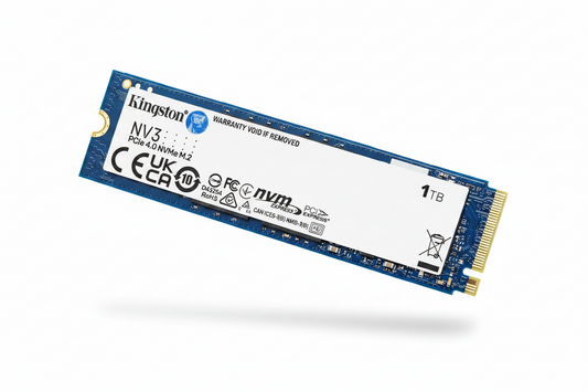Kingston NV3 1TB M.2 2280 PCIe 4.0 NVMe Internal SSD — Up to 6,000 MB/s Read | SNV3S/1000G