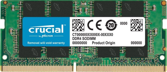Crucial 8GB DDR4 3200MHz SODIMM Laptop RAM (CT8G4SFRA32A)